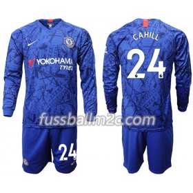 Fußballtrikots Chelsea Cahill 24 Kinder Heim Trikotsatz 2019-2020 Langarm